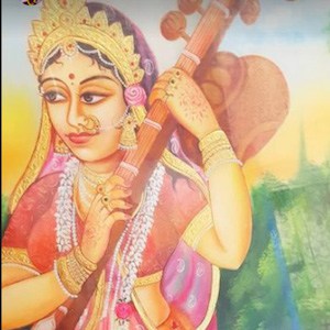 Tungvidya Sakhi Painting at her village, Dabhala